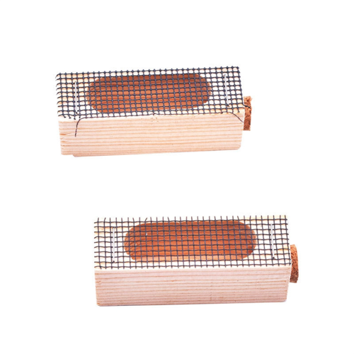Wooden Queen Bee Cage, Mutil-Functional Beehive Cage Rearing Cell, Bees Post Prisoner, Beekeeping Tools 2
