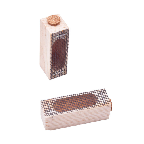 Wooden Queen Bee Cage, Mutil-Functional Beehive Cage Rearing Cell, Bees Post Prisoner, Beekeeping Tools