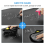 8 Pack Desk Dividers for Students, Waterproof Plastic Study Carrel Divider, Easy to Clean Privacy Classroom Shield White 7