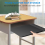 8 Pack Desk Dividers for Students, Waterproof Plastic Study Carrel Divider, Easy to Clean Privacy Classroom Shield White 8