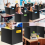 8 Pack Desk Dividers for Students, Waterproof Plastic Study Carrel Divider, Easy to Clean Privacy Classroom Shield White 5