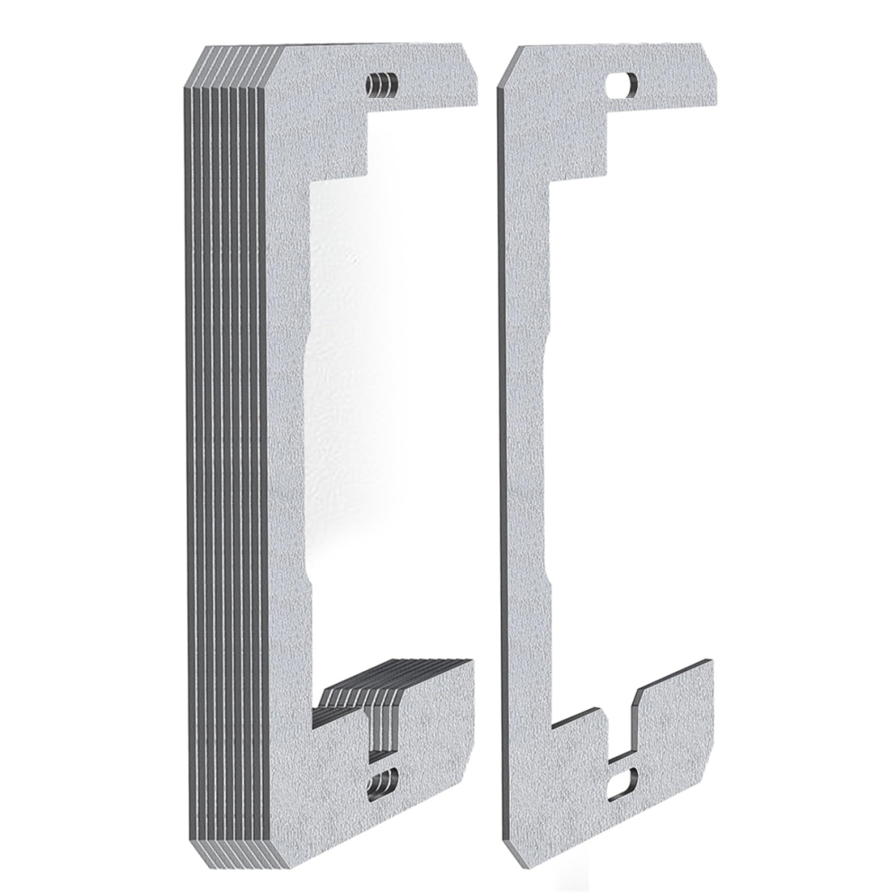 10Pcs Wall Plate Spacer- Metal Flush Fit Device Leveling Plates - Receptacle Spacers Shims Leveler For Fixing Walls 4853961893817