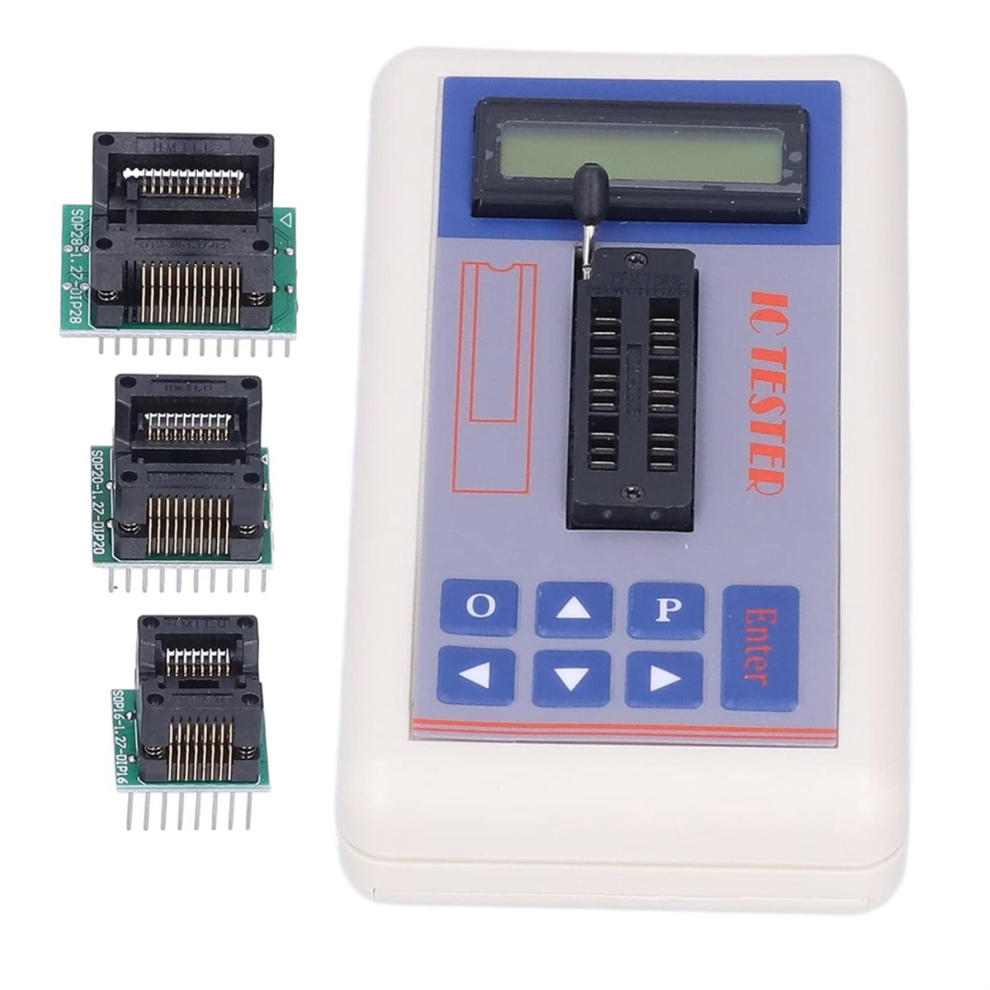 Integrated Circuit Tester, Ic Transistor Capacitor Diode Checker Detector, With 5V 3.3V Auto Mode,A 4853961892483