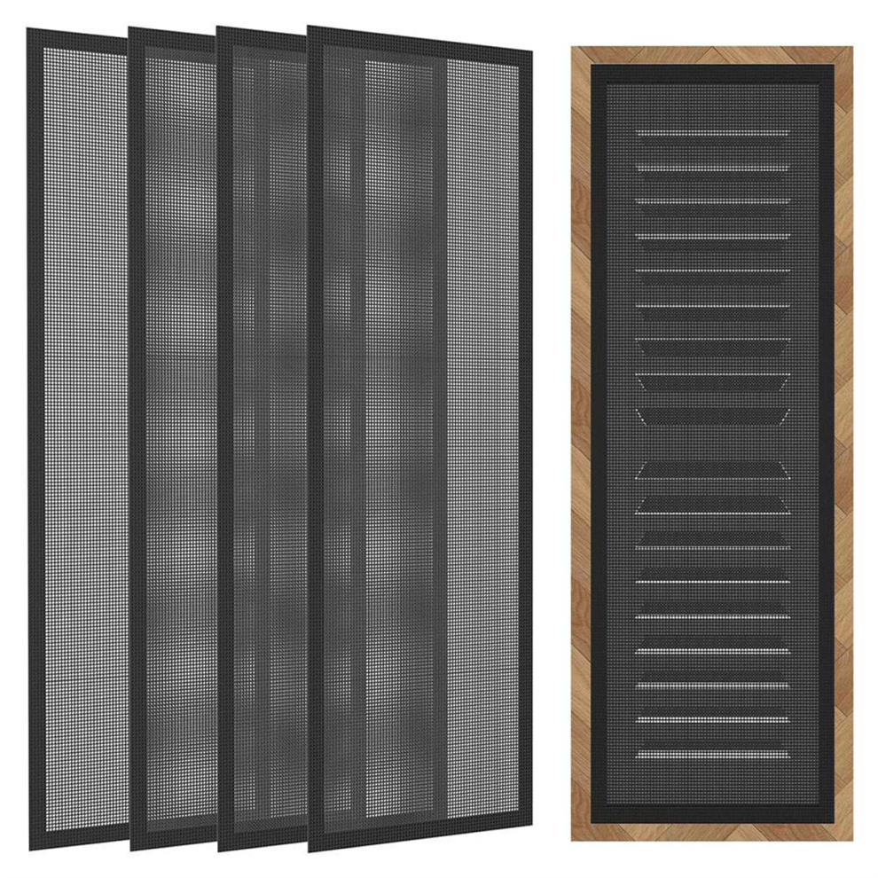 Magnetic Register Covers Air Vent Mesh For Home Floor Ceiling Catch Debris Hair Insect(5.5X12inch) 4853961892469