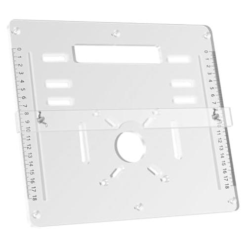 Router Table Insert Plate Templates Woodworking Bench Flip Adjustable Trimming Machine 1