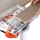 Router Table Insert Plate Templates Woodworking Bench Flip Adjustable Trimming Machine 6