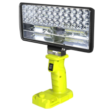 Car LED Alarm Work Light Flashlight Searchlight Torch Spotlight Camping Lamp for 18V Lithium Battery P108 PBP005 P117