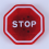 Parking Garage Flashing Stop Sign, Adjustable Height Assist, Led Light 5