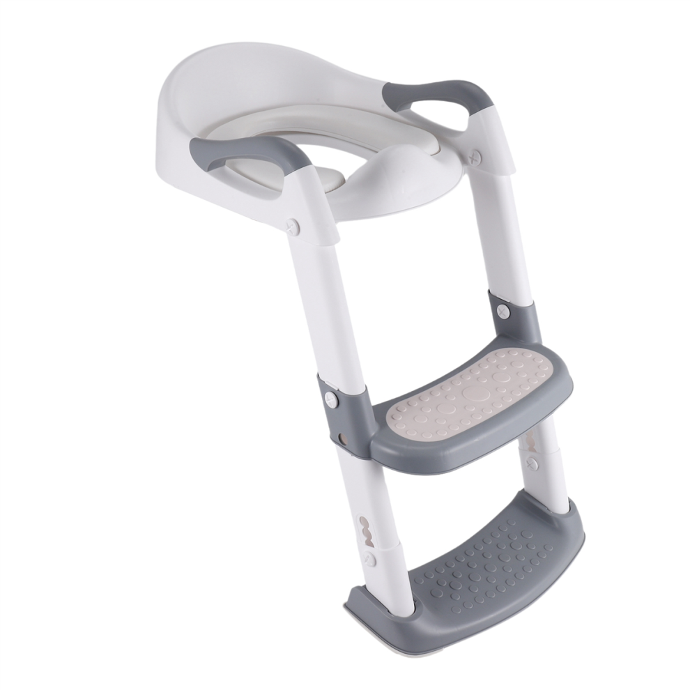 Toilet With Ladder, Kids Toddler Training Toilet,Safe Potty Seat Non-Slip Mat Ladder Saudism