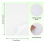 Stick & Embroidery Paper for Dissolvable Transfer Transferring Patterns 6PCS 5