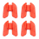 4-Pack Skirting Corner Scribing Tool Floor Installation Carpentry 1