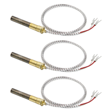 36In 750mv Thermopile Fit for Heat Glo Heatilator, 750 Millivolt Thermocouple Replace Fireplace Parts Q313A, 3PCS