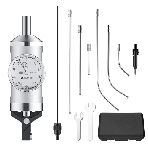 Coaxial Centering Indicator 0-0.15In/0.0005In Digital Set Co-Ax for Milling Machine Center Test Dial 1