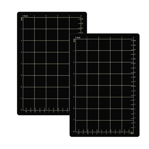 2pcs 9x6 Inch Magnetic Cutting Mat Grid Spacers Embossing Machine Die A