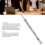 Seam Ripper and Thread Remover Kit, Sewing Tool Set with Positioning Tap for Crafting, Silver 10