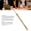 Seam Ripper and Thread Remover Kit, Sewing Tool Set with Positioning Tap for Crafting, Gold 9