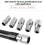 Faucet Wrench with Sockets Plumber Socket -Tap Back Nut Tap Installation Repair Tool Hand 3