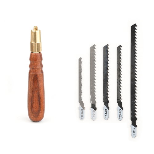 Woodworking Household Use Small Handheld Saw Interchangeable Blade Fine/Coarse Teeth Handle Hand B