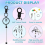 20Pcs Beadable Keychains Bars-DIY Blank Keychains- Keychain Bars for Beads Making Kit 3