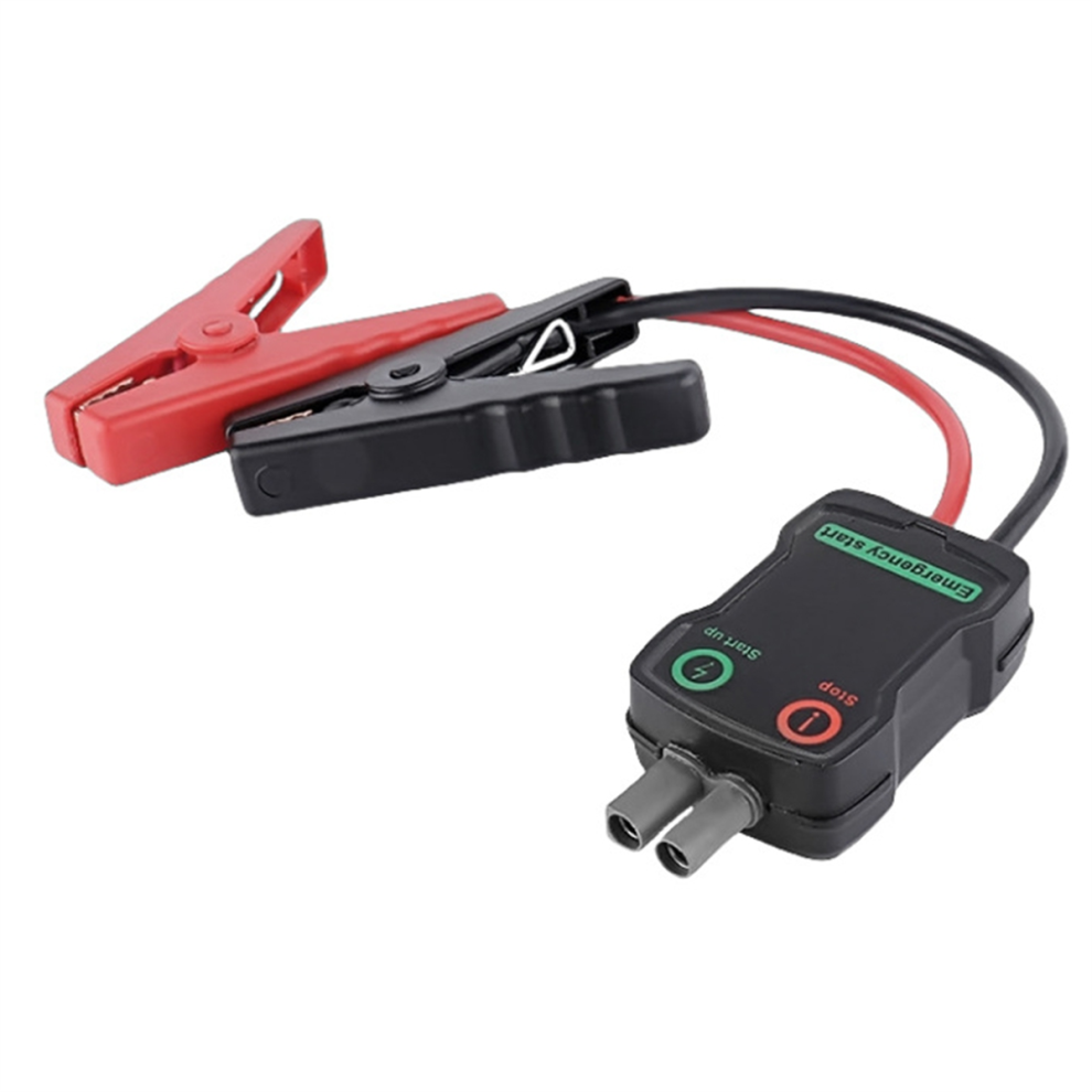 Car Jumper Booster Cable Clip Emergency Battery Intelligent Alligator Clamps - Clips For 12V Jumpstarter Red/Black 4853961800334