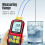 Digital Thermocouple Thermometer, Dual Channel Thermometer with Two K Type Probes LCD Display Temperature Meter 3