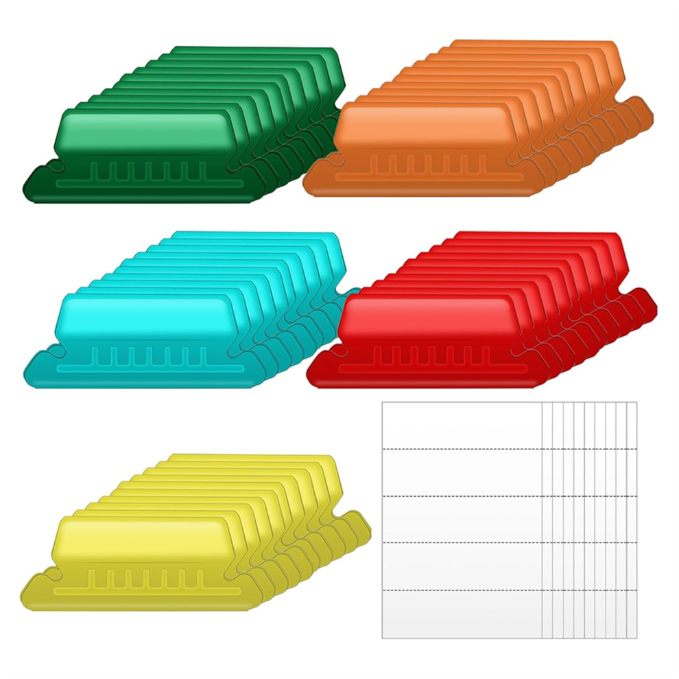 Photos - Other Office Equipment 50 Pieces Hanging File Folder Labels with Inserts, 2 Inch for A