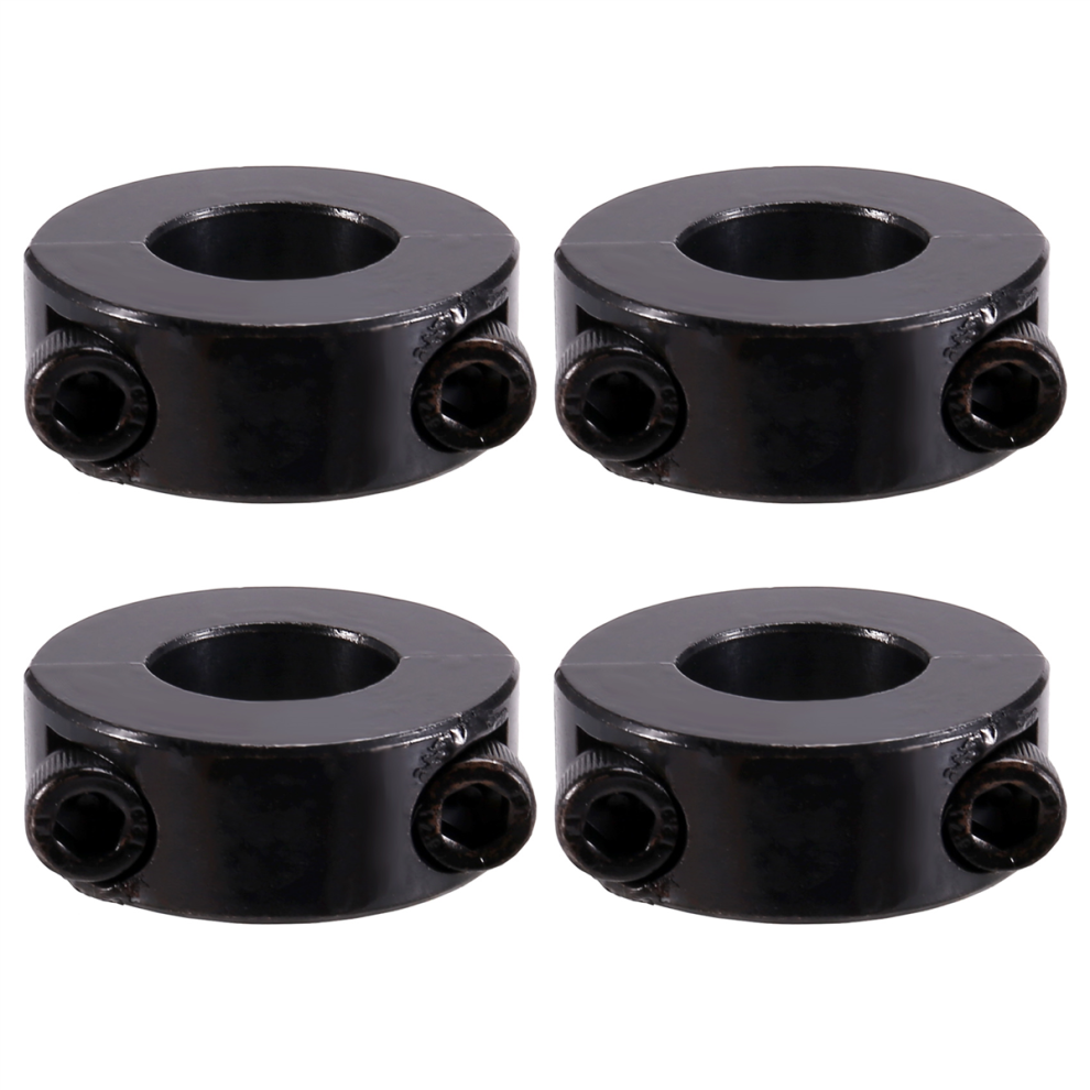 4Pcs Double Split Shaft Collars Oxide Set Screw Style Setscrew Collar Inner Diameter 20X40x15mm 4853961809191