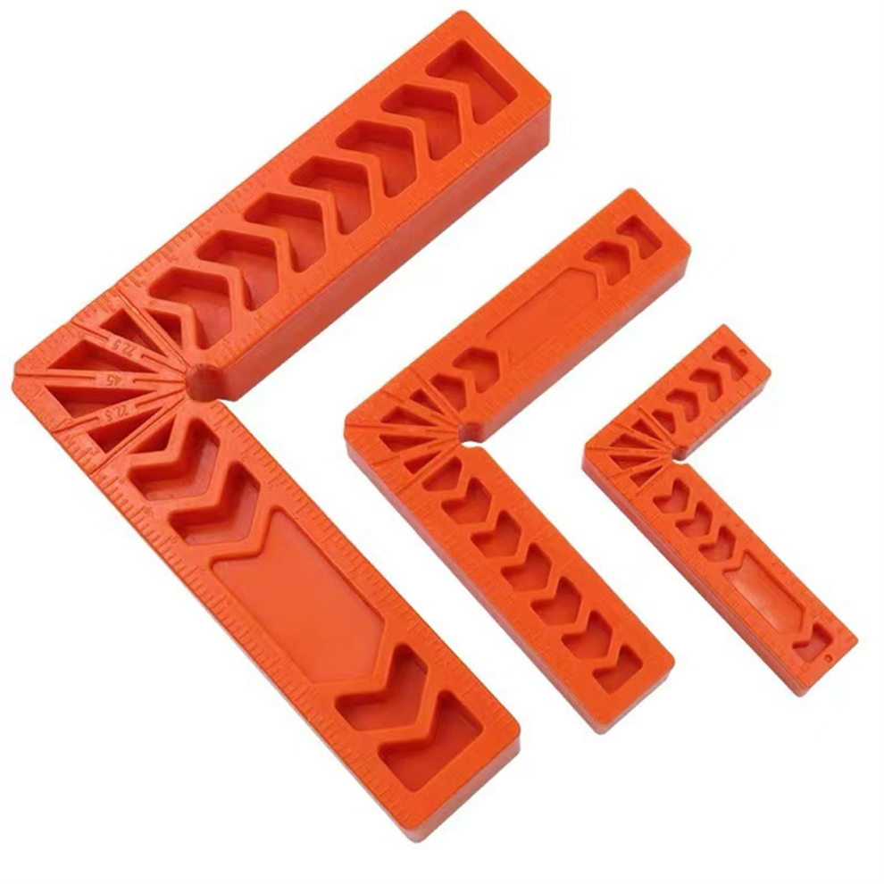 3Pcs Right-Angle Positioning Ruler 90 Degree Angle Carpenter's Marking Auxiliary Tool L-Type Fixed Locator 4853961809153