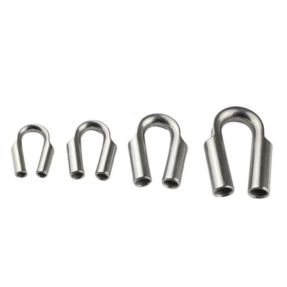 Cable Thimble Stainless Steel Rope Rigging For Wire Chain Racking Tool 4853961813419
