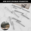 10Pcs Cable Railing Kit, Swage Stud End for Railing, Tensioner System Wood 5