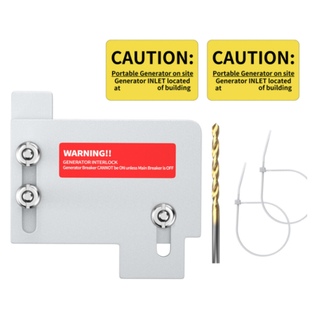 Generator Interlock Kit For Cutler Hammer Ch Series 150 & 200 Amp W/Tan Breaker,Horizontal Electrical 4853961817158