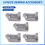 5 Pieces Plastic Knitting Machine Driving Cam Set for SRP60N Sewing Accessories Kit 10