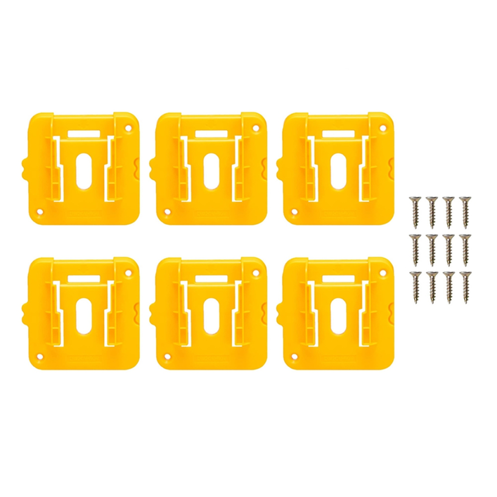 6Pack Battery Mount Holder For 20V 60V Dock Fit Display Warehouse Factory Toolbox 4853961818629