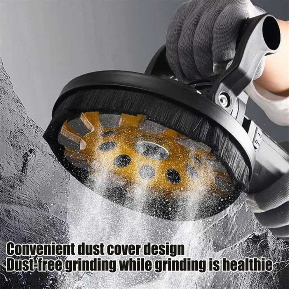 Dust Cover For Angle Grinder Grinding Shroud Multi-Purpose Dustless Ergonomic Handle 4853961822114