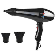 6000w Professional Hair Dryer Blowdryer for Salon High Speed Strong Wind 6 Gears Low Noise Lightweight Blower with 2 Nozzles