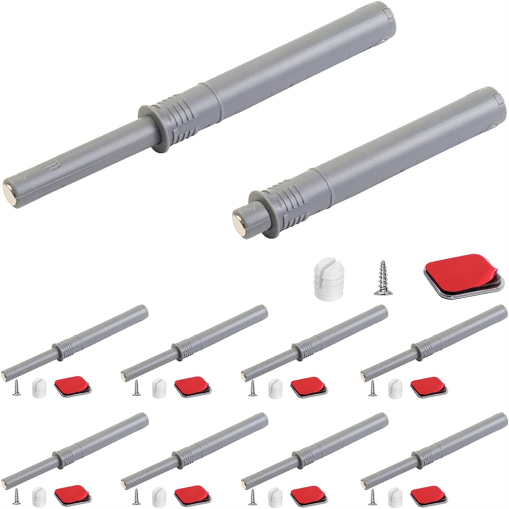 Photos - Other for Repair Push to Open Cabinet Hardware 10Pack Latch & Lock for Hidden Door Touch Latches and Catch Release Drawer Long