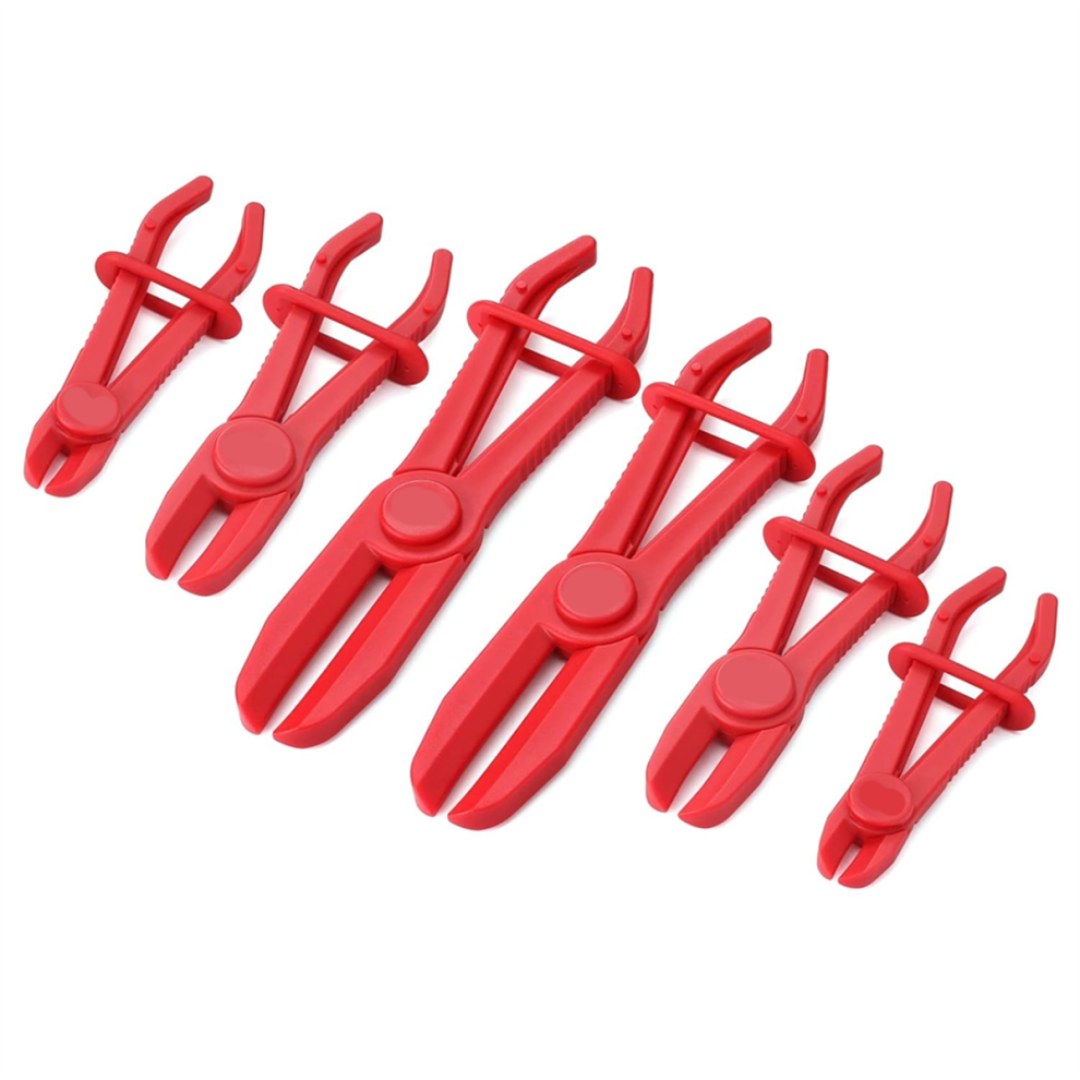 6Pcs Hose Pinch Clamp Pliers, Line Pliers Set For Flexible Hoses Gas Lines Brake 4853961824149