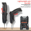3.6V Wireless Screwdriver Kit Rechargeable Lithium Electric Hand Drill Rotatable Multi-Function Power Tools Set 2 6