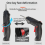 3.6V Wireless Screwdriver Kit Rechargeable Lithium Electric Hand Drill Rotatable Multi-Function Power Tools Set 2 4