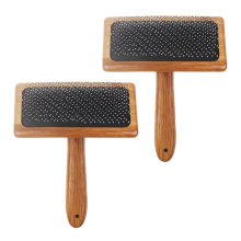 2pcs Wool Carders, Carding Comb, Hand Carders for Wool, Comb Bamboo Air Cushion Fur Rugs