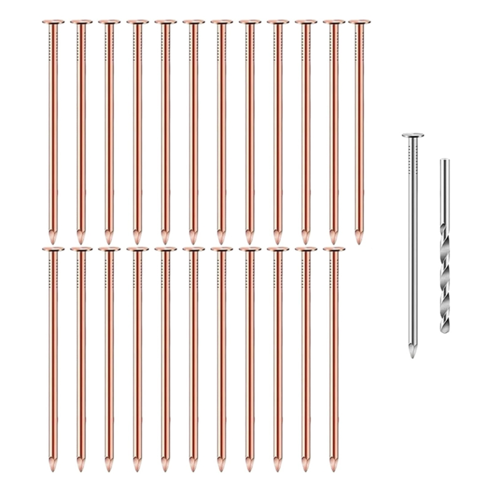 25Pcs Coppers Nails Tree Stump Killersbulk Removal Spikes Hardware For Trees Removing Stumps 4853961822527