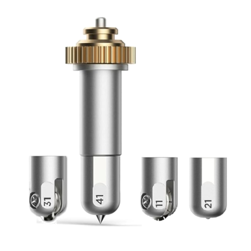 Wavy Blade Tip,Engraving Tip,Debossing Tip and Perforation for 3 Quick Swap Housing