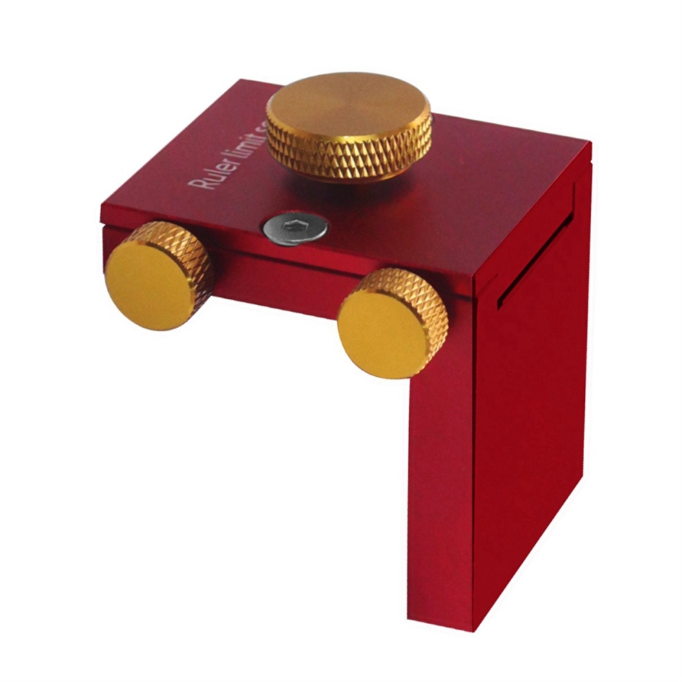 Steel Ruler Scribing Positioning Block Angle Scriber Line Marking Gauge,Diy Carpentry Measuring Locator 4853961829175