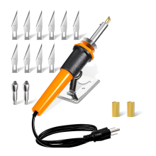 Hot Knife Plastic Cutter Tool Electric WoodBurning Kit for Wood Burning Tool-Cutter Woodburning Tools US Plug