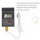 K Type Thermocouple with Plug, Meter Temperature Sensor Probe -50 to 1100C,3.3ft Wire 0.5x300mm 6