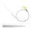 K Type Thermocouple with Plug, Meter Temperature Sensor Probe -50 to 1100C,3.3ft Wire 0.5x150mm 4