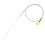 K Type Thermocouple with Plug, Meter Temperature Sensor Probe -50 to 1100C,3.3ft Wire 0.5x300mm 2