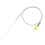 K Type Thermocouple with Plug, Meter Temperature Sensor Probe -50 to 1100C,3.3ft Wire 0.5x150mm 2