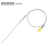 K Type Thermocouple with Plug, Meter Temperature Sensor Probe -50 to 1100C,3.3ft Wire 3.2x150mm 3