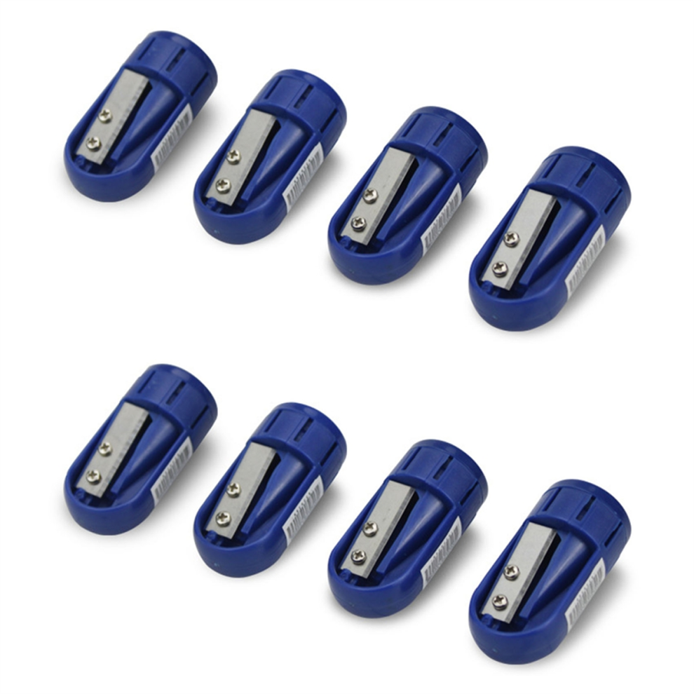 8Pcs Carpenter Pencil Sharpener Manual For Flat Pencils, Portable Sharpening Tool 4851045560983